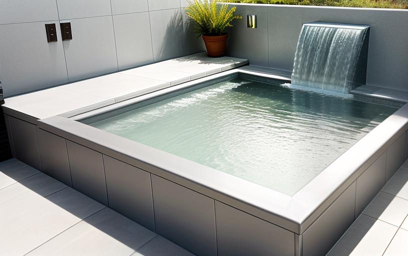 Plunge pool design.